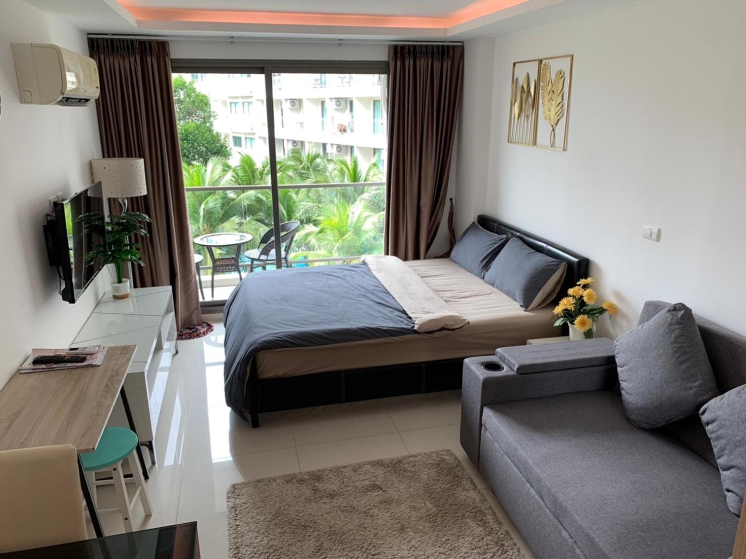 Laguna Beach Condo Resort 3 Maldives Pattaya Pool View ลากูน่า บีช คอนโด รีสอร์ต 3 พัทยา Pantai Jomtien Bilik gambar